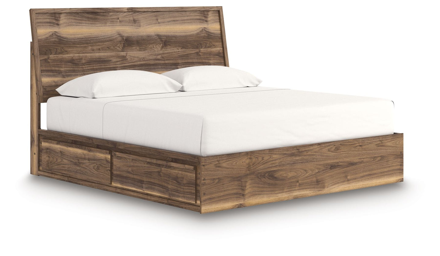 Zadilyn - Panel Bed With Storage