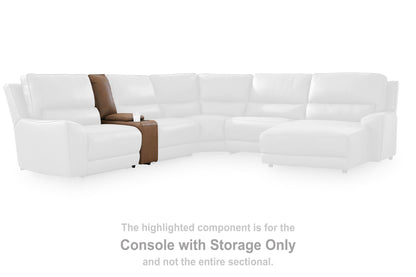 Silverbrooke - Console With Storage - Caramel
