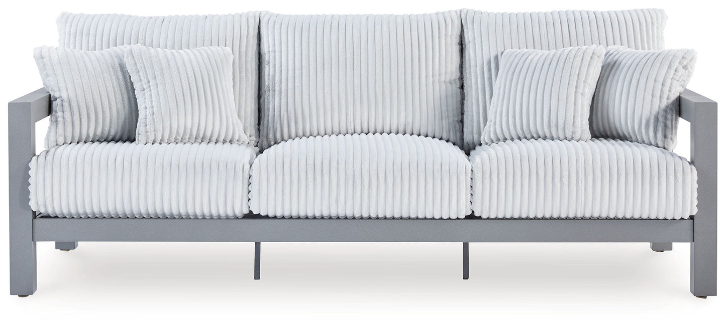 Moonlight View - Sofa With Cushion - Gray