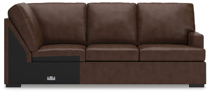 Modern Day - Raf Sofa With Corner Wedge - Coffee