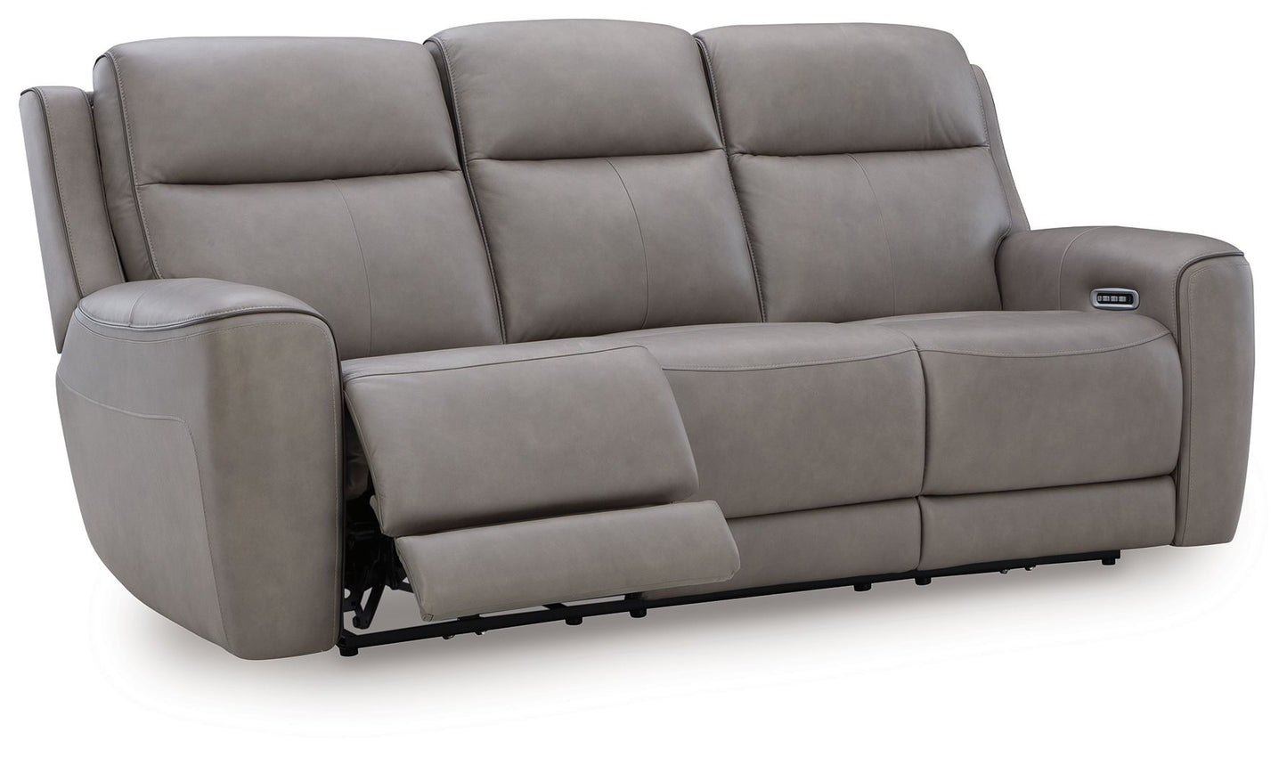 5Z-Relaxation - Power Reclining Sofa with Adj Headrest