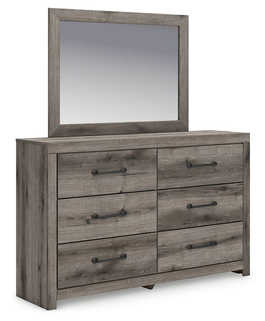 Urbanoore - Dresser And Mirror - Brown Gray