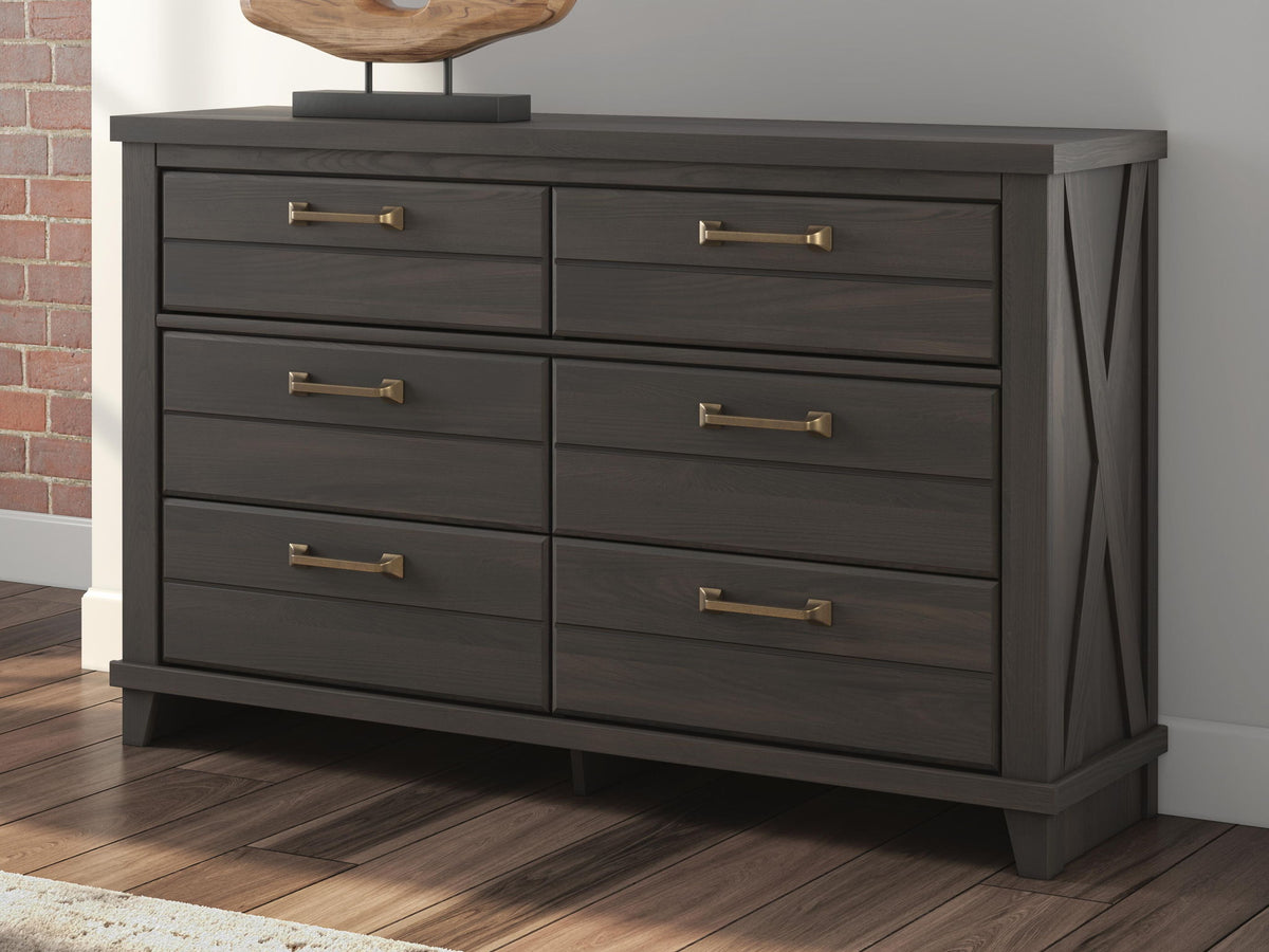 Brazen Valley - Six Drawer Dresser