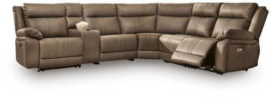 Max-Media - 6 Piece Reclining Sectional