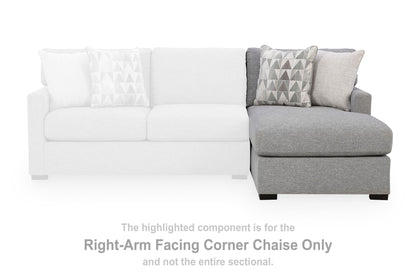 Artisian Loft - RAF Corner Chaise - Pewter