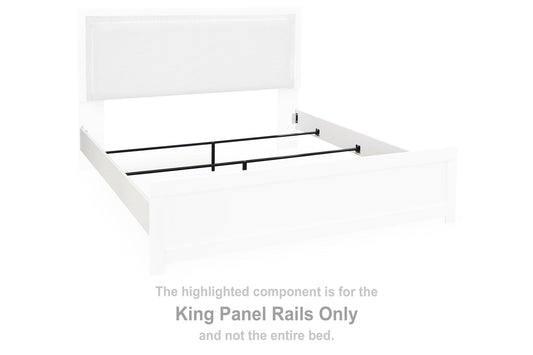 Raechalla - King Panel Rails - White