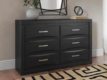 Jeffon - Six Drawer Dresser