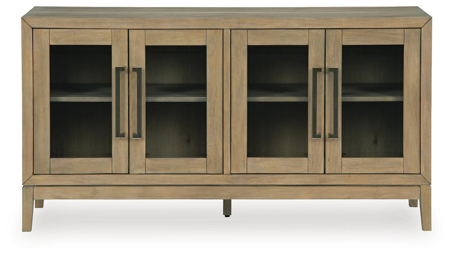 Crendlin - Dining Room Server - Light Brown
