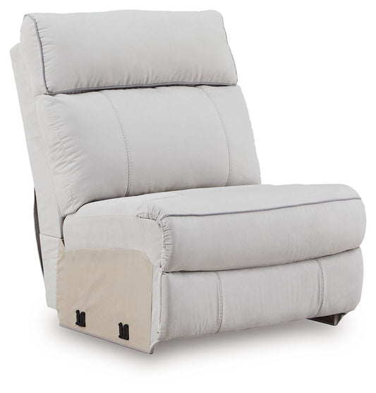Grafton Pike - Armless Chair - Pearl / Ash