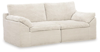 Canefield - LAF / RAF Corner Chair (Set of 2) - Ivory