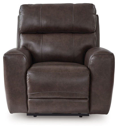 Beadel - Power Recliner / Adjustable Headrest - Smoke