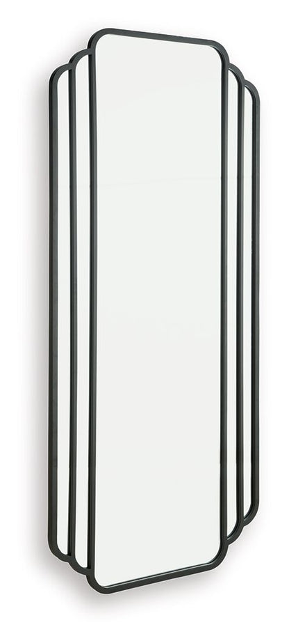 Antigone - Floor Mirror - Black