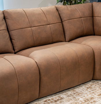 Somerleigh - Armless Power Recliner - Russet