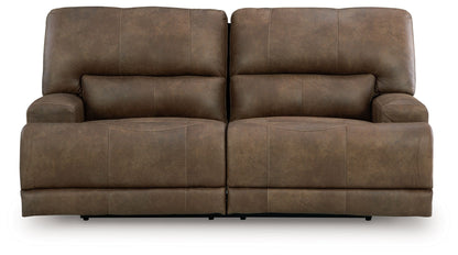 Time-Piece - 2 Seat Power Reclining Sofa With Adjustable Headrest - Earth