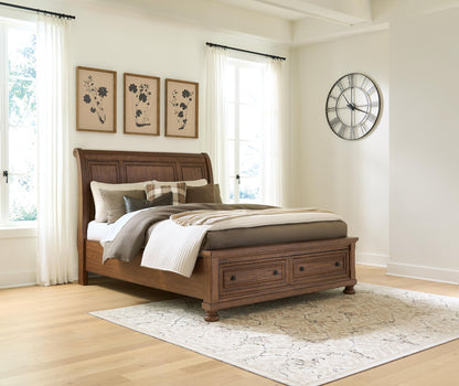Havenstein - Sleigh Storage Bed