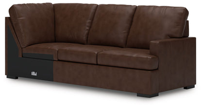Modern Day - Raf Sofa With Corner Wedge - Coffee