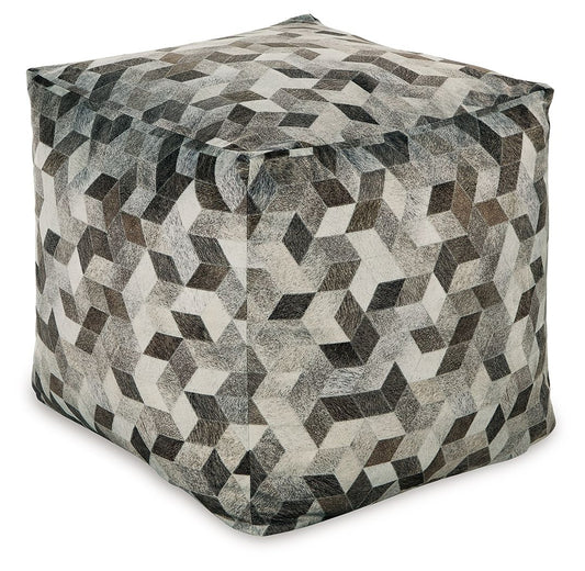 Albermarle - Pouf - Gray / Brown