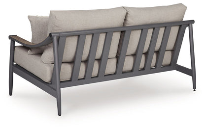 North Island - Loveseat With Cushion - Gray