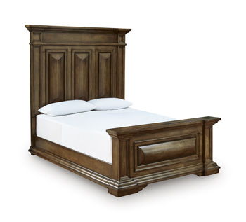 Channley - Queen Panel Footboard - Brown