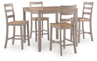 Gesthaven - Dining Room Counter Table Set