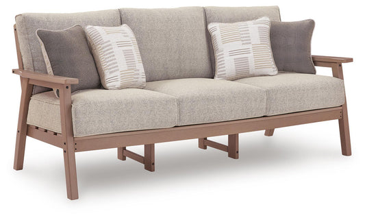 Cliffs Beach - Sofa With Cushion - Driftwood