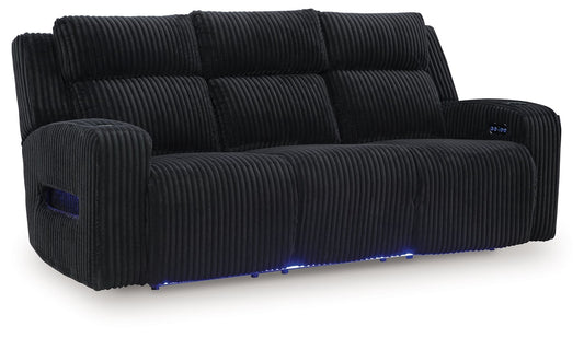 TwinBrooke - Reclining Sofa with Adj Headrest