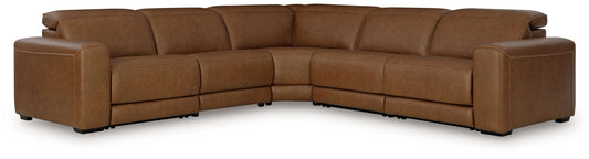 Rally-Up - 5 Piece Reclining Sectional