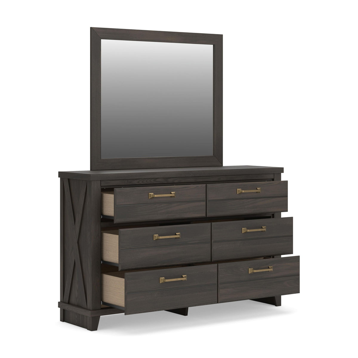 Brazen Valley - Six Drawer Dresser