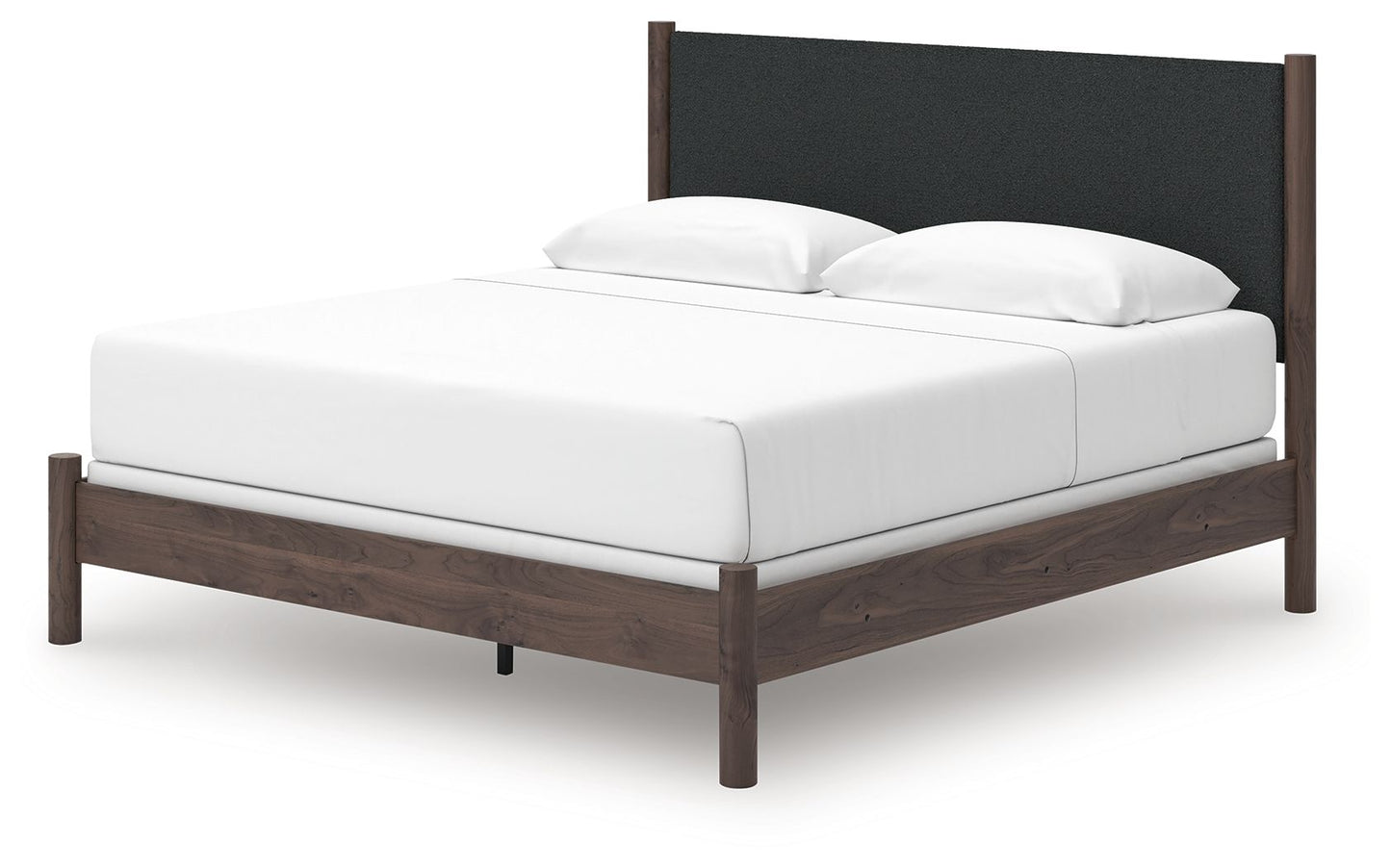 Cadmori - Upholstered Panel Bed
