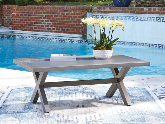 Dillon Beach - Rectangular Cocktail Table - Gray