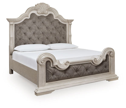 Andonhall - Upholstered Panel Bed