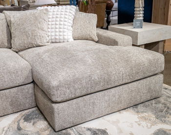 Reston Cove - RAF Corner Chaise - Burlap