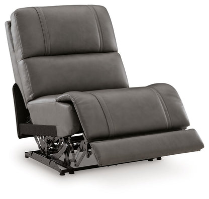 5Z-Harrenhurst - Power Armless Recliner With Adjustable Headrest - Anchor