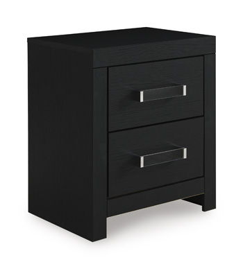 Raechalla - Two Drawer Night Stand