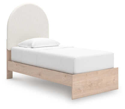 Shapella - Upholstered Panel Bed