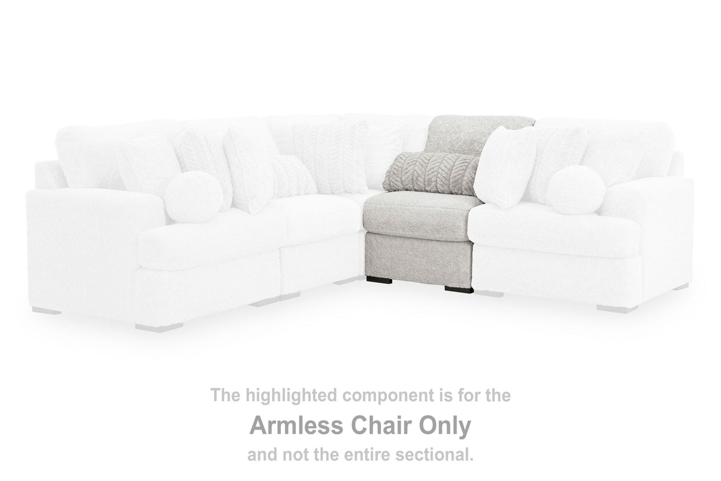 Snodoodle - Armless Chair - Arctic