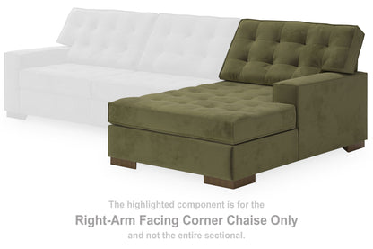 Chalcombe - RAF Corner Chaise - Olive