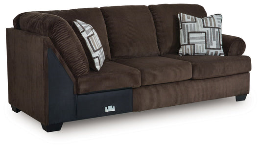 Landsings - RAF Sofa With Corner Wedge - Chocolate