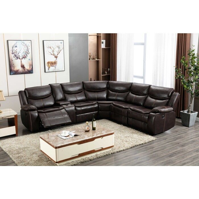 8001 Power Reclining Sectional