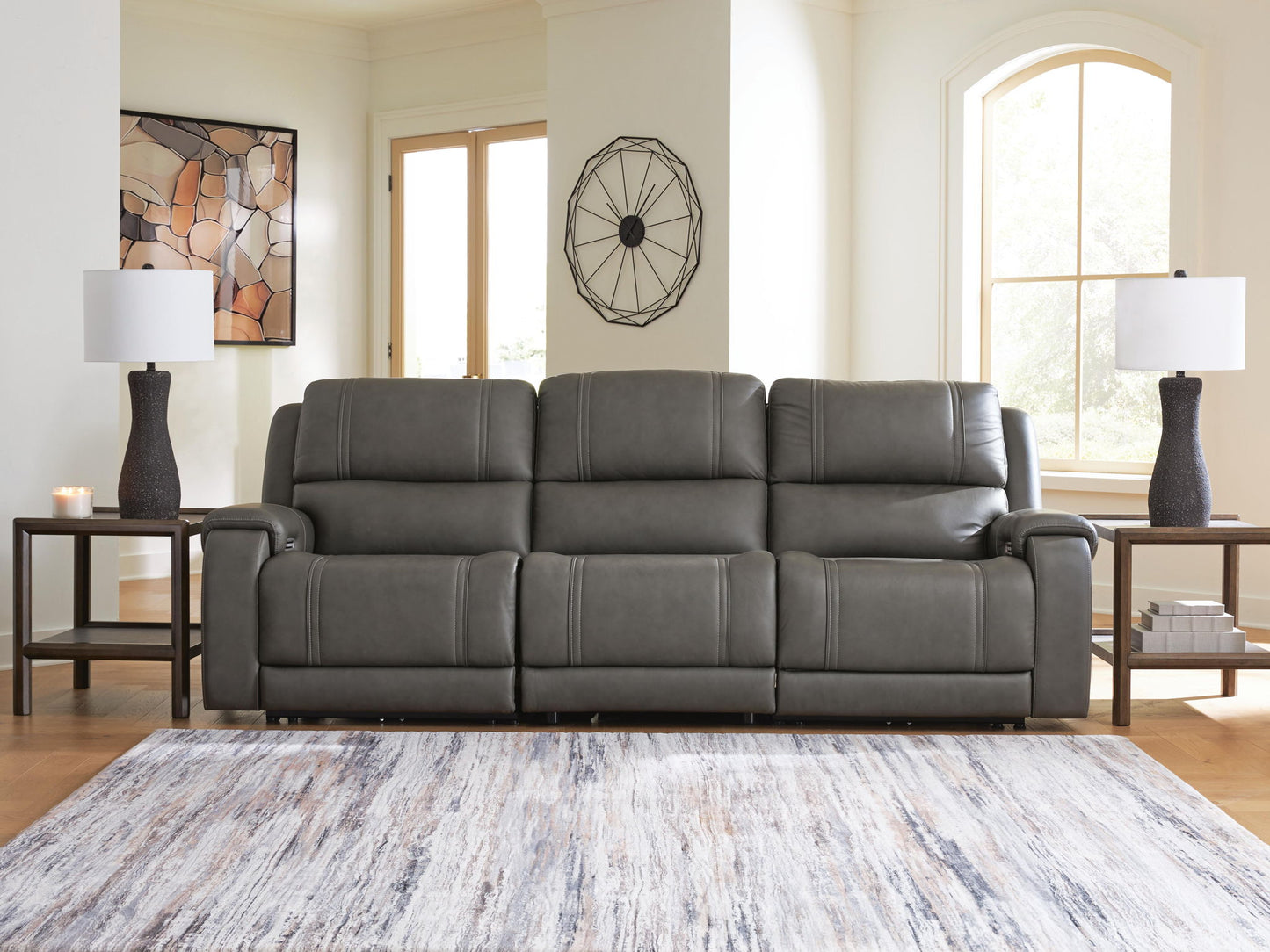 5Z-Harrenhurst - Power Reclining Sectional
