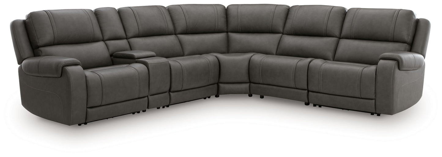5Z-Harrenhurst - Power Reclining Sectional