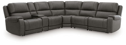 5Z-Harrenhurst - Power Reclining Sectional