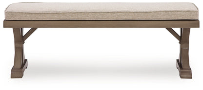 Revare Beach - Bench With Cushion - Beige