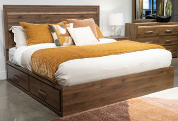 Breckori - Queen/King Under Bed Storage - Brown