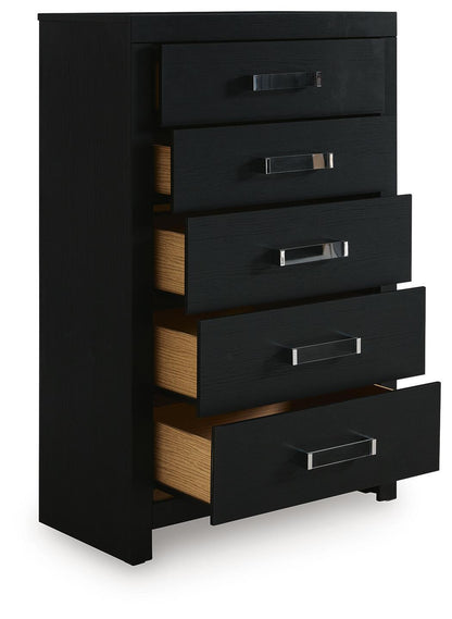 Raechalla - Five Drawer Chest