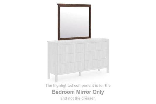 Cadmori - Bedroom Mirror - Brown