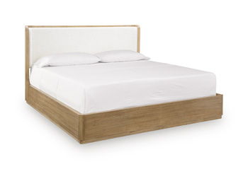 Cladian - Queen/King Panel Rails - Light Brown