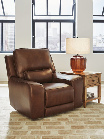 Silverbrooke - Power Recliner With Adjustable Headrest