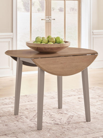 Gesthaven - Round Dining Room Drop Leaf Table