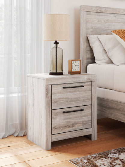 Jonnifer - Two Drawer Night Stand